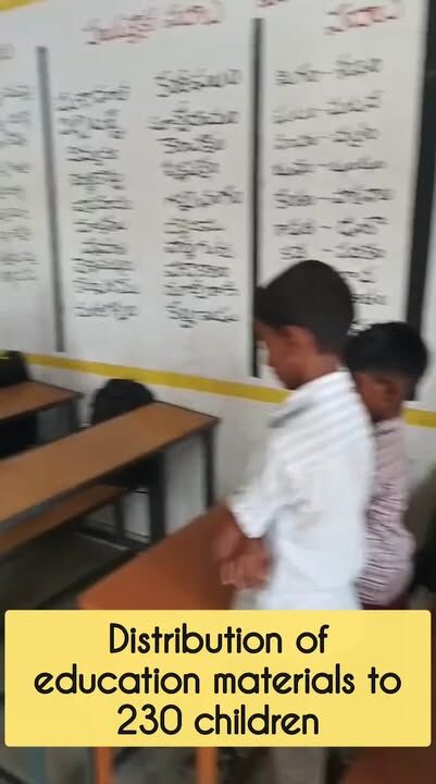 A small gift can make a big difference. ❤️
Today, we distributed notebooks, pens, pencils, exam pads, geometry boxes, crayons, drawing sets, sketch pens, and water bottles to 230 children at MPPS Bandlaguda Guda.

We believe every child deserves the tools to learn, dream, and succeed. Education can change lives, and together we can build a brighter future. 📚

Total number of beneficiaries : 230 children

#education #donation #charity 

#charity #donation #support 

𝗦𝗵𝗮𝗿𝗮𝗻𝘆𝗮 𝗗𝗲𝘃𝗲𝗹𝗼𝗽𝗺𝗲𝗻𝘁 𝗙𝗼𝘂𝗻𝗱𝗮𝘁𝗶𝗼𝗻
https://social.donateforneedy.org/donate