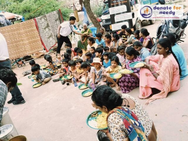 On June 15th, 2025, we organized food distribution program for 100 individuals in the Gandhamguda slum area, with the heartfelt involvement of our kind donors who personally took part in the distribution.
We extend our sincere gratitude to all the donors for their continued support and generosity.

Number of Beneficiaries: 100

#charity #donation #support 

𝗦𝗵𝗮𝗿𝗮𝗻𝘆𝗮 𝗗𝗲𝘃𝗲𝗹𝗼𝗽𝗺𝗲𝗻𝘁 𝗙𝗼𝘂𝗻𝗱𝗮𝘁𝗶𝗼𝗻
https://social.donateforneedy.org/donate
