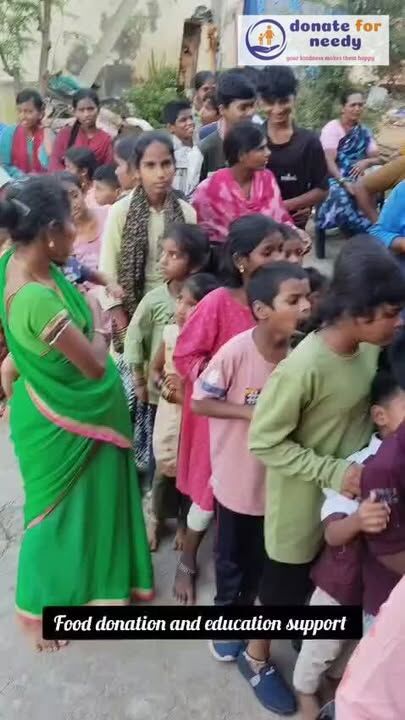 On September 29th, 2025, 

we offered food to 50 children in a slum and provided them with educational support by distributing notebooks and stationery items. We extend our heartfelt thanks to our kind donor, Ratna Gaaru, for sponsoring this initiative in celebration of her son’s birthday.

#charity #donation #support 

𝗦𝗵𝗮𝗿𝗮𝗻𝘆𝗮 𝗗𝗲𝘃𝗲𝗹𝗼𝗽𝗺𝗲𝗻𝘁 𝗙𝗼𝘂𝗻𝗱𝗮𝘁𝗶𝗼𝗻
https://social.donateforneedy.org/donate