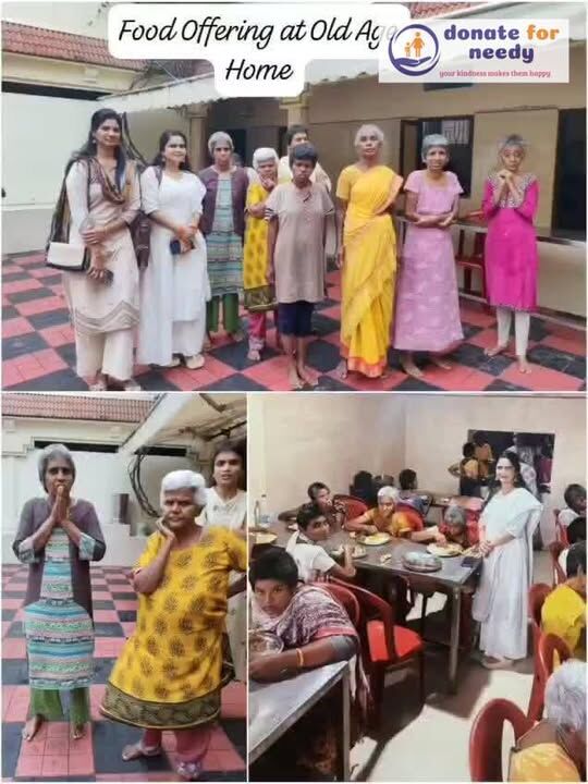 On October 7th 2025,

In a heartfelt initiative to support senior citizens, Sharanya Foundation offered meals to 160 elderly women residing in an old age home.

The initiative was aimed at providing nourishment as well as emotional support, showing care and respect for the elderly members of society.

#charity #donation #support 

𝗦𝗵𝗮𝗿𝗮𝗻𝘆𝗮 𝗗𝗲𝘃𝗲𝗹𝗼𝗽𝗺𝗲𝗻𝘁 𝗙𝗼𝘂𝗻𝗱𝗮𝘁𝗶𝗼𝗻
https://social.donateforneedy.org/donate