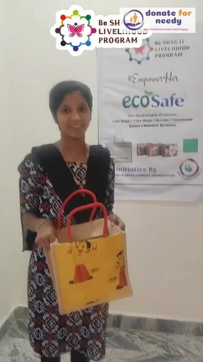 Our BeShakti Women Empowerment Program

Skill Development Training Centre

Jute Bags Making 2 Months Certification Course

#womanempowerment #empowerment #ecofriendly

#charity #donation #support 

𝗦𝗵𝗮𝗿𝗮𝗻𝘆𝗮 𝗗𝗲𝘃𝗲𝗹𝗼𝗽𝗺𝗲𝗻𝘁 𝗙𝗼𝘂𝗻𝗱𝗮𝘁𝗶𝗼𝗻
https://social.donateforneedy.org/donate