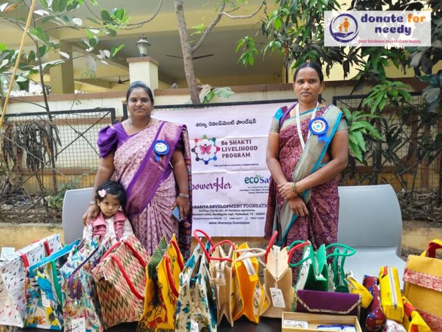 Be Shakti Livelihood Progress .

Our Eco Safe Jute Bag Stall.

Behind every product on that table is a woman who is learning, trying, and believing in herself again. This is not just about selling — it is about building confidence, dignity, and small steps towards financial independence.

Thank you to all for supporting our women and encouraging

#charity #donation #support 

𝗦𝗵𝗮𝗿𝗮𝗻𝘆𝗮 𝗗𝗲𝘃𝗲𝗹𝗼𝗽𝗺𝗲𝗻𝘁 𝗙𝗼𝘂𝗻𝗱𝗮𝘁𝗶𝗼𝗻
https://social.donateforneedy.org/donate